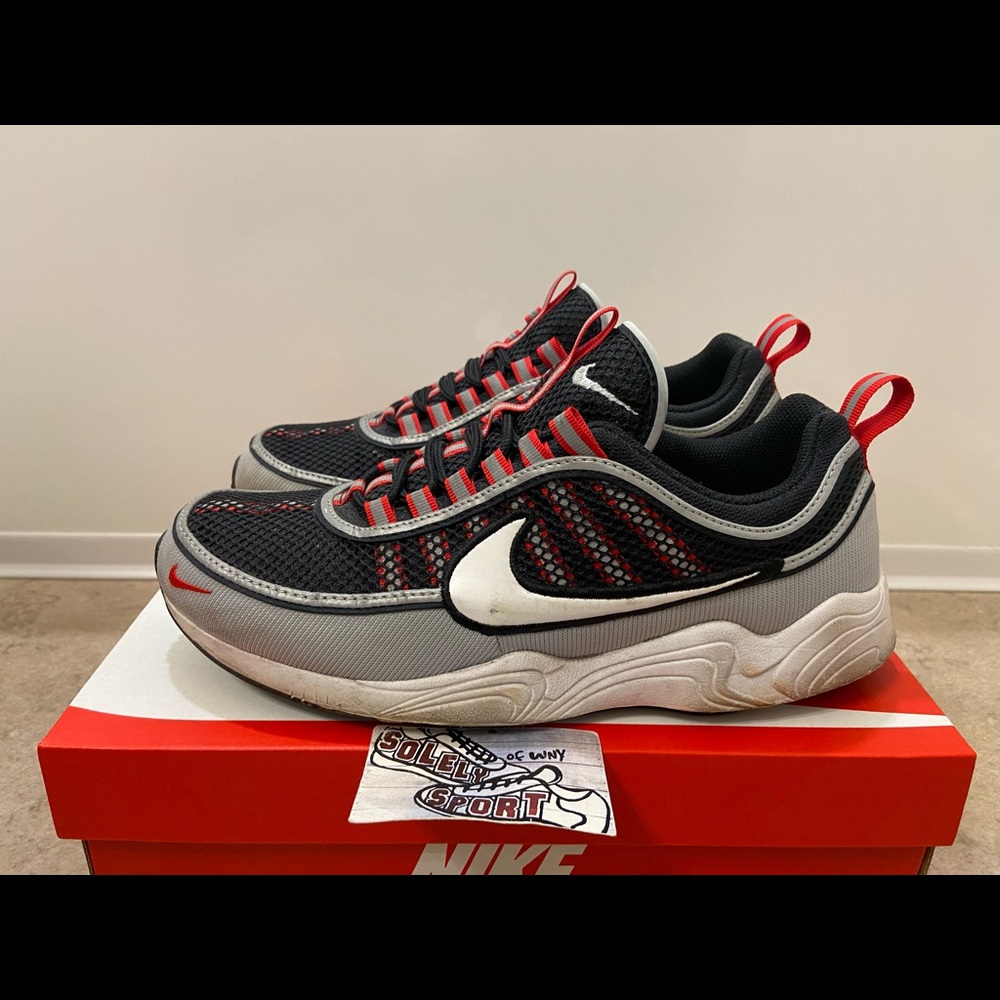 Nike Black and Red Sneakers